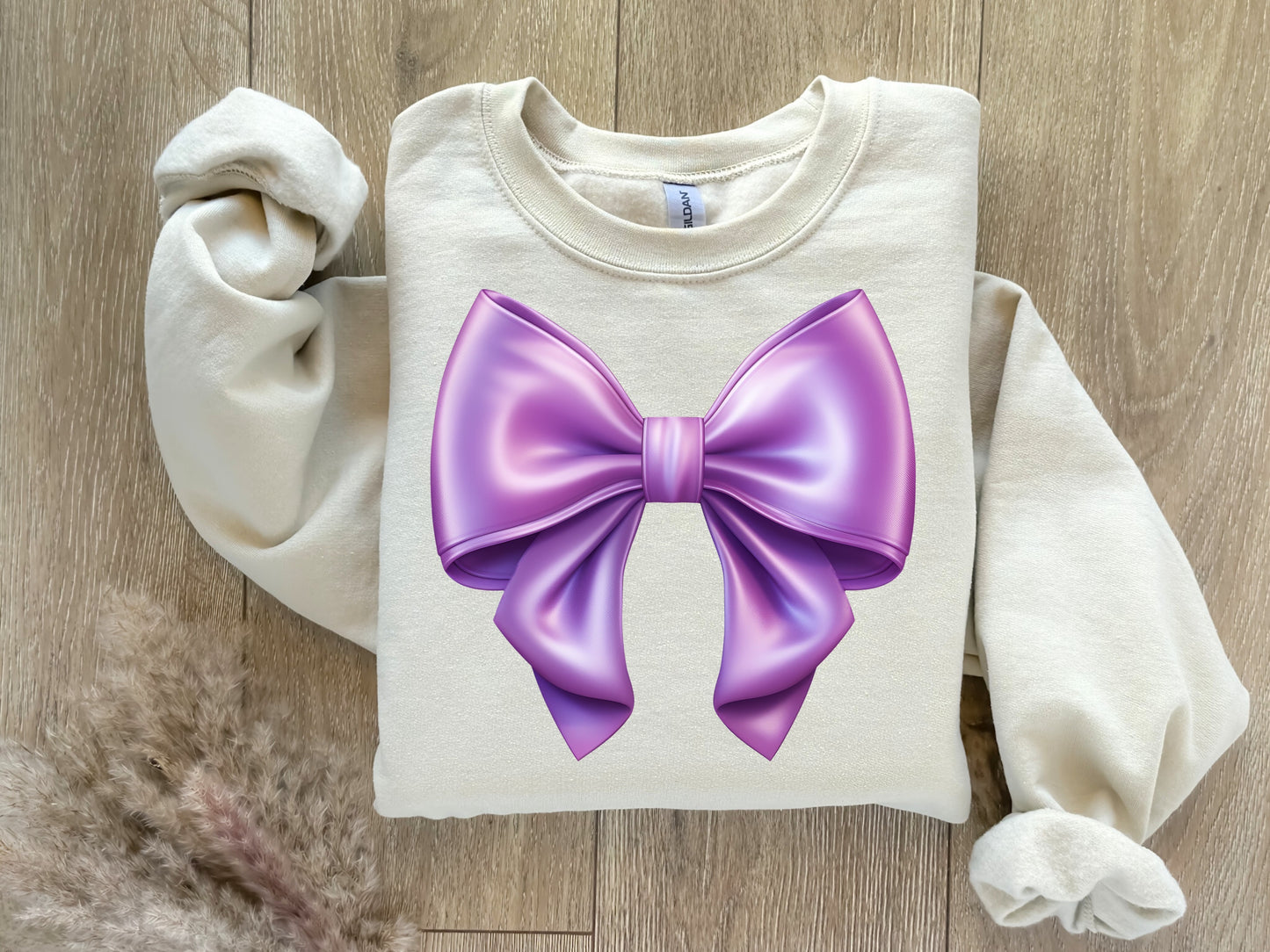 PURPLE BOW - DTF TRANSFER