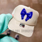 ROYAL BLUE BOW - DTF TRANSFER