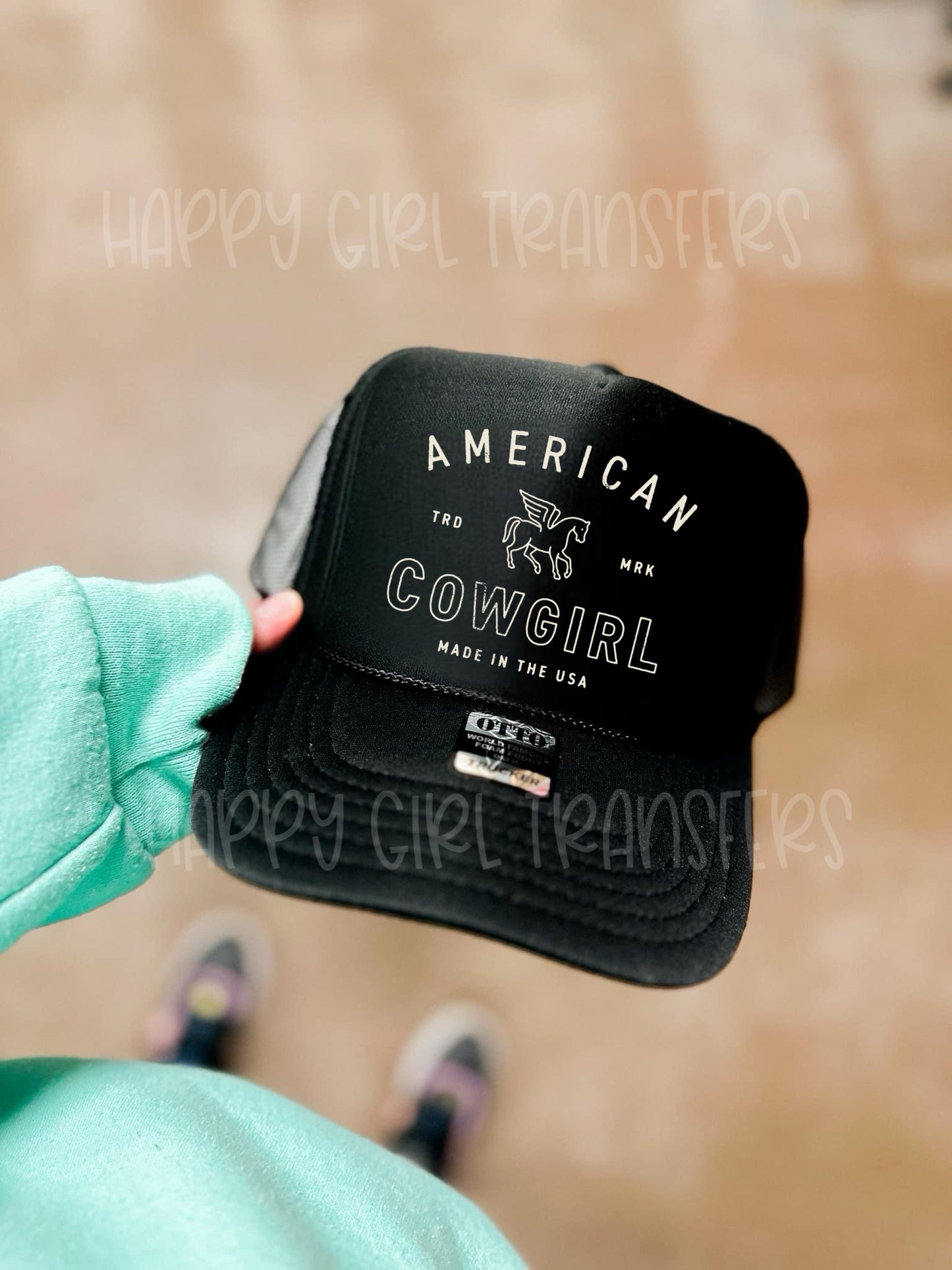AMERICAN COWGIRL - DTF TRANSFER