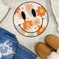 FLORAL SMILEY - DTF TRANSFER