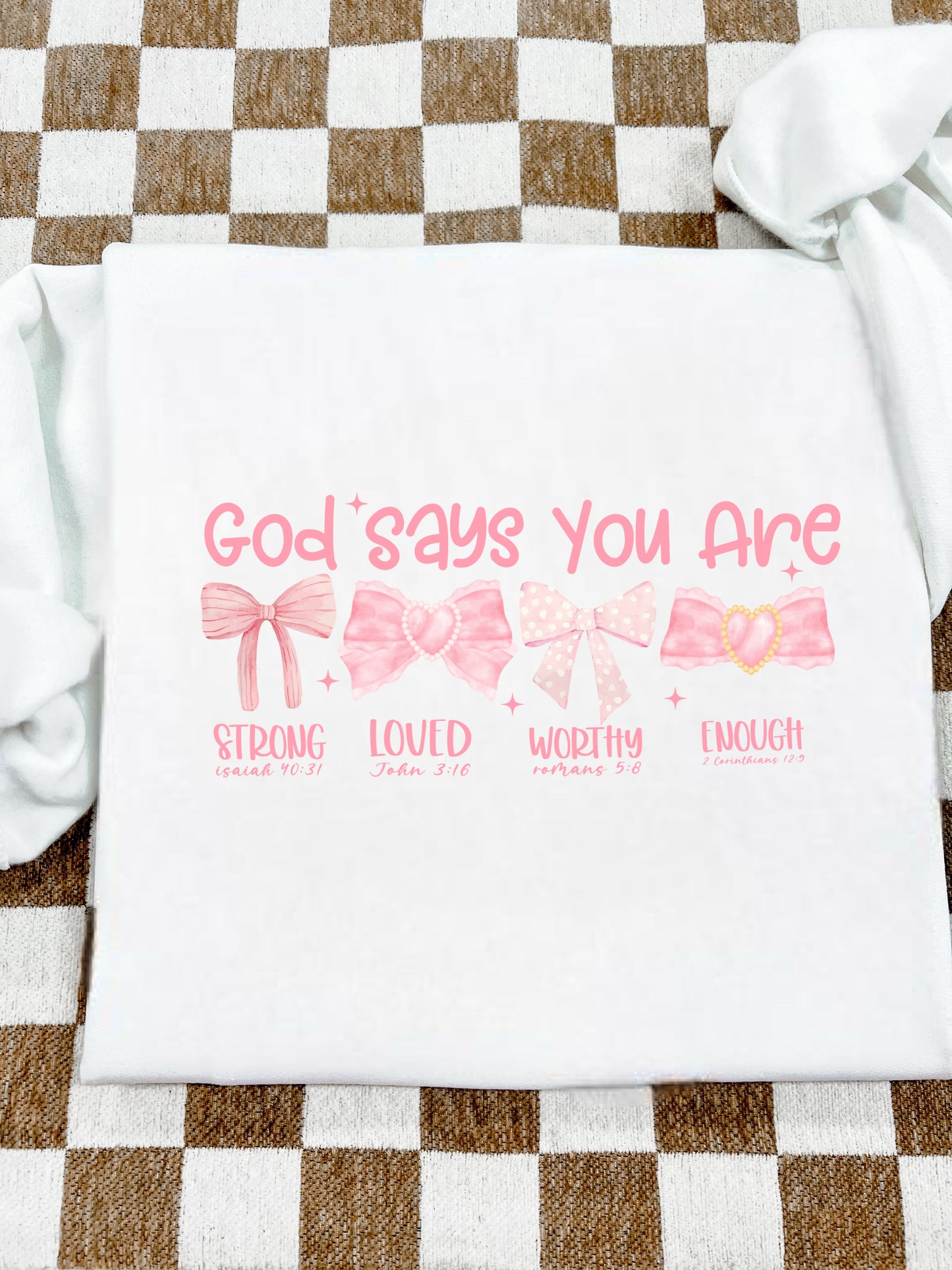 GOD SAYS YOU ARE - DTF TRANSFER