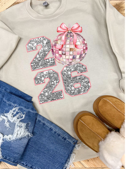 DISCO BALL 2026 - DTF TRANSFER