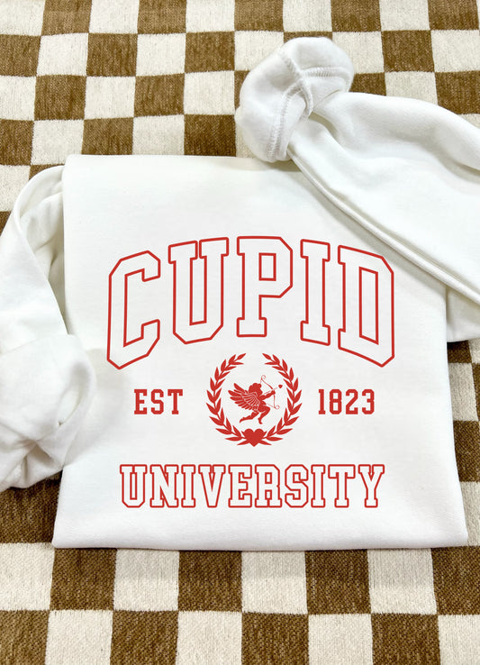 CUPID UNIVERSITY RED - DTF TRANSFER