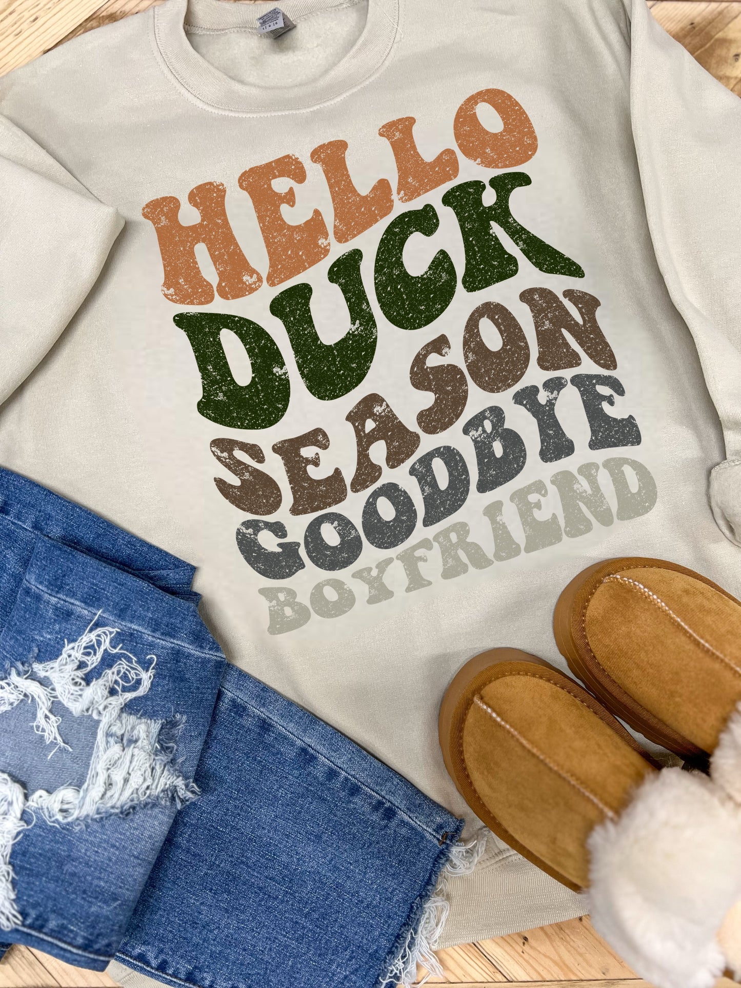 HELLO DUCK SEASON, GOODBYE BOYFRIEND - DTF TRANSFER