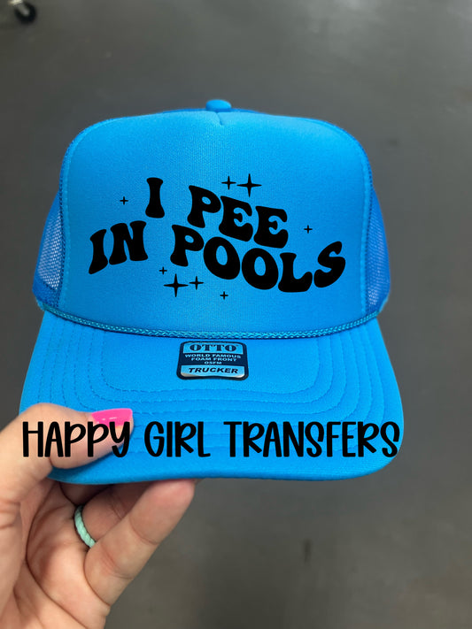 I PEE IN POOLS - DTF TRANSFER