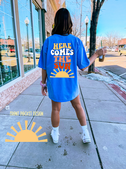 HERE COMES THE SUN-DTF TRANSFER