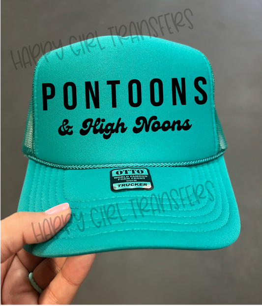 PONTOONS & HIGH NOONS- DTF TRANSFER