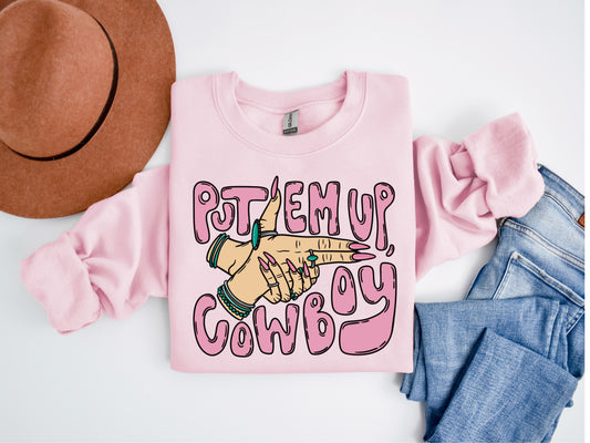PUT EM UP COWBOY - DTF TRANSFER