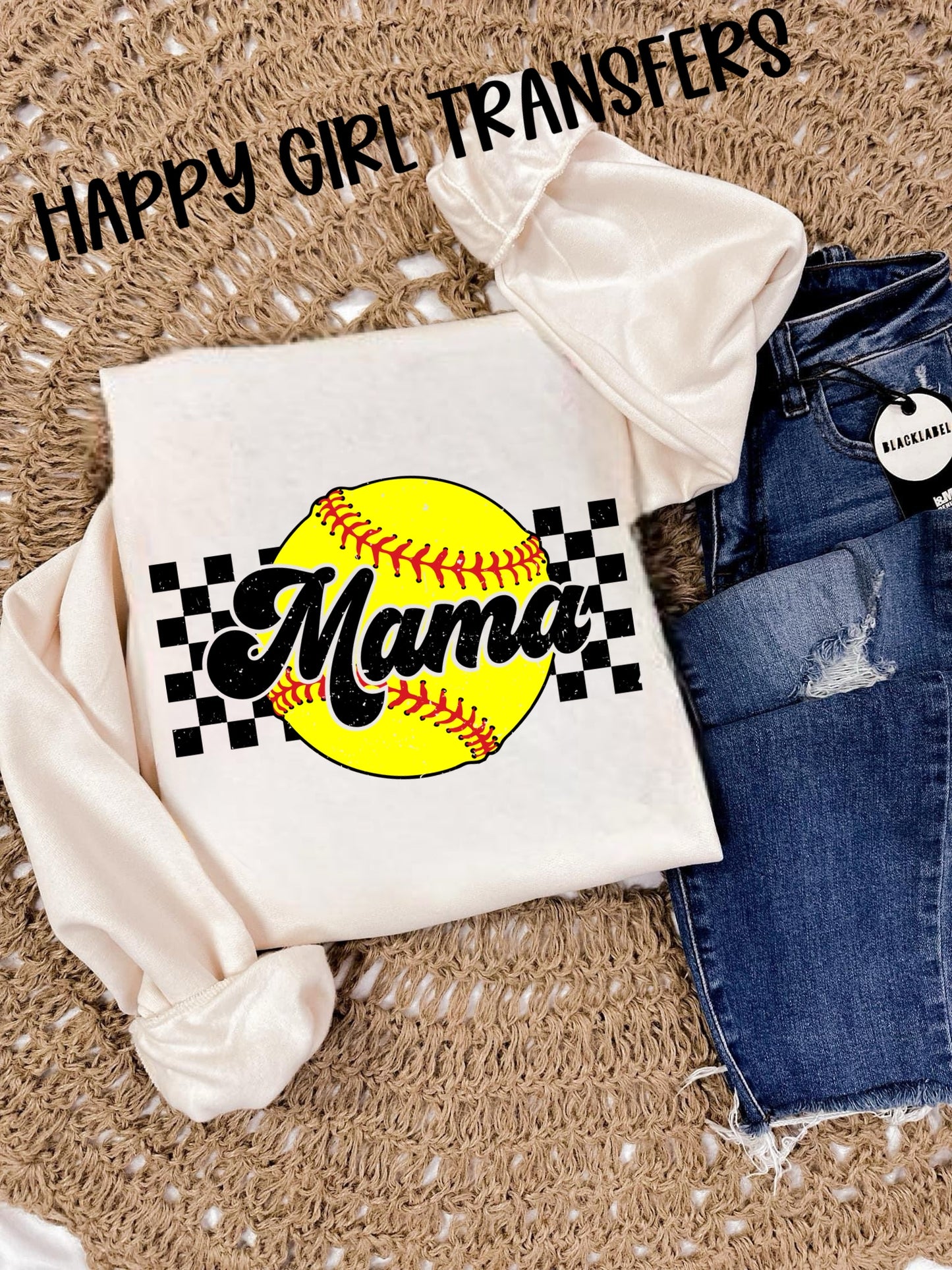 SOFTBALL MOM - DTF TRANSFER