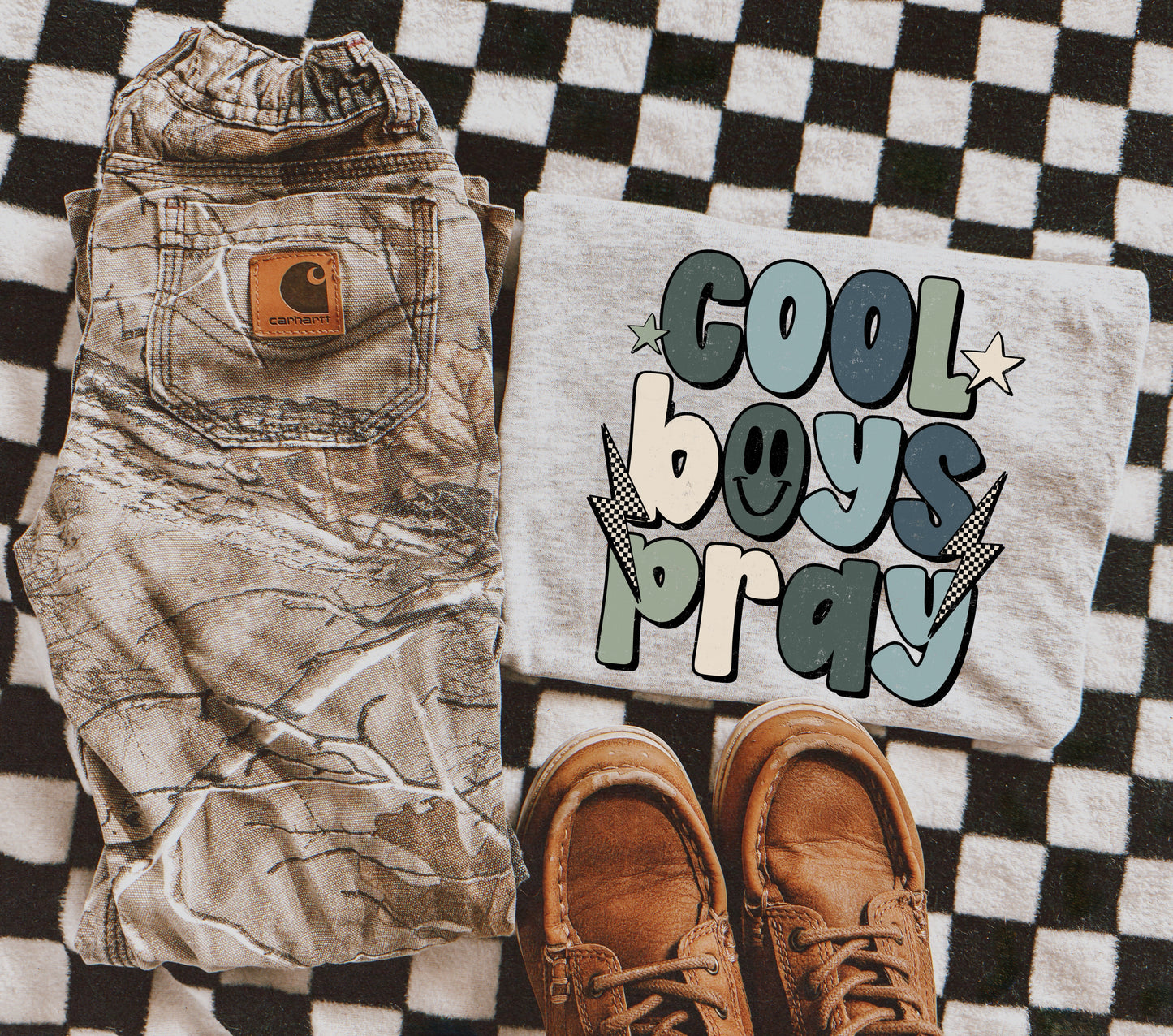 COOL BOYS PRAY - DTF TRANSFER
