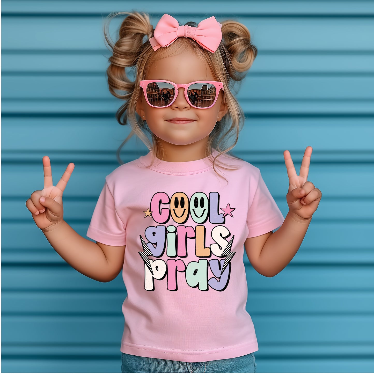COOL GIRLS PRAY - DTF TRANSFER