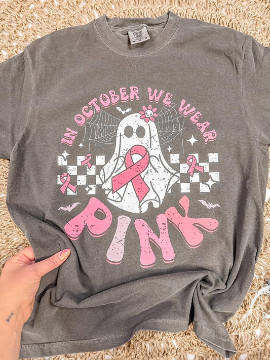 IN OCTOBER WE WEAR PINK - DTF TRANSFER