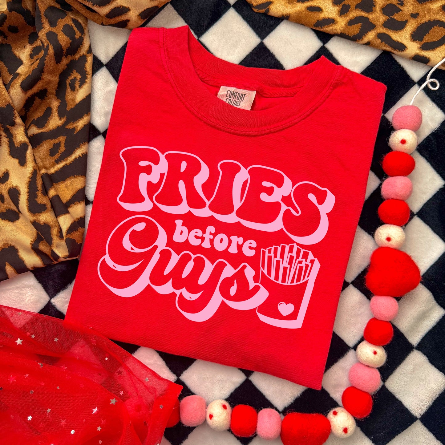 FRIES BEFORE GUYS - DTF TRANSFER