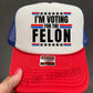 I’M VOTING FIR THE FELON - DTF TRANSFER