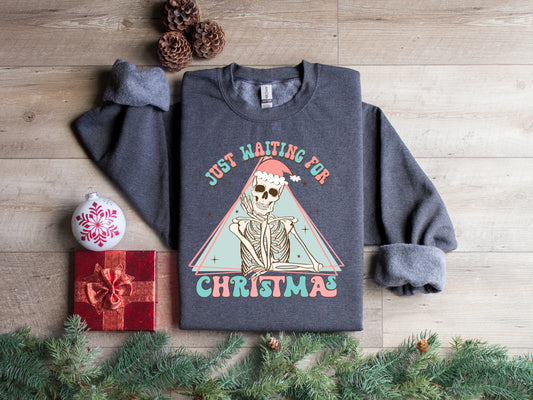 JUST WAITING FOR CHRISTMAS- DTF TRANSFER