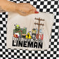 DIBS ON THE LINEMAN - DTF TRANSFER