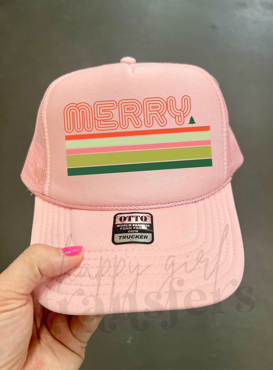 RETRO MERRY - DTF TRANSFER