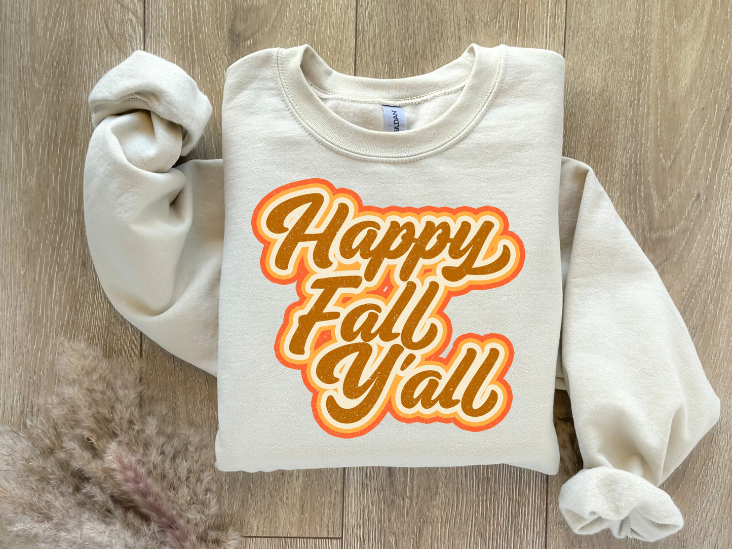 HAPPY FALL Y’ALL - DTF TRANSFER