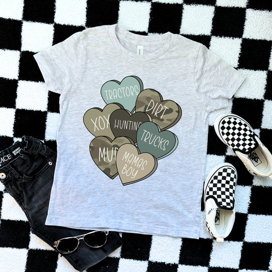 BOY VALENTINE’S HEARTS - DTF TRANSFER