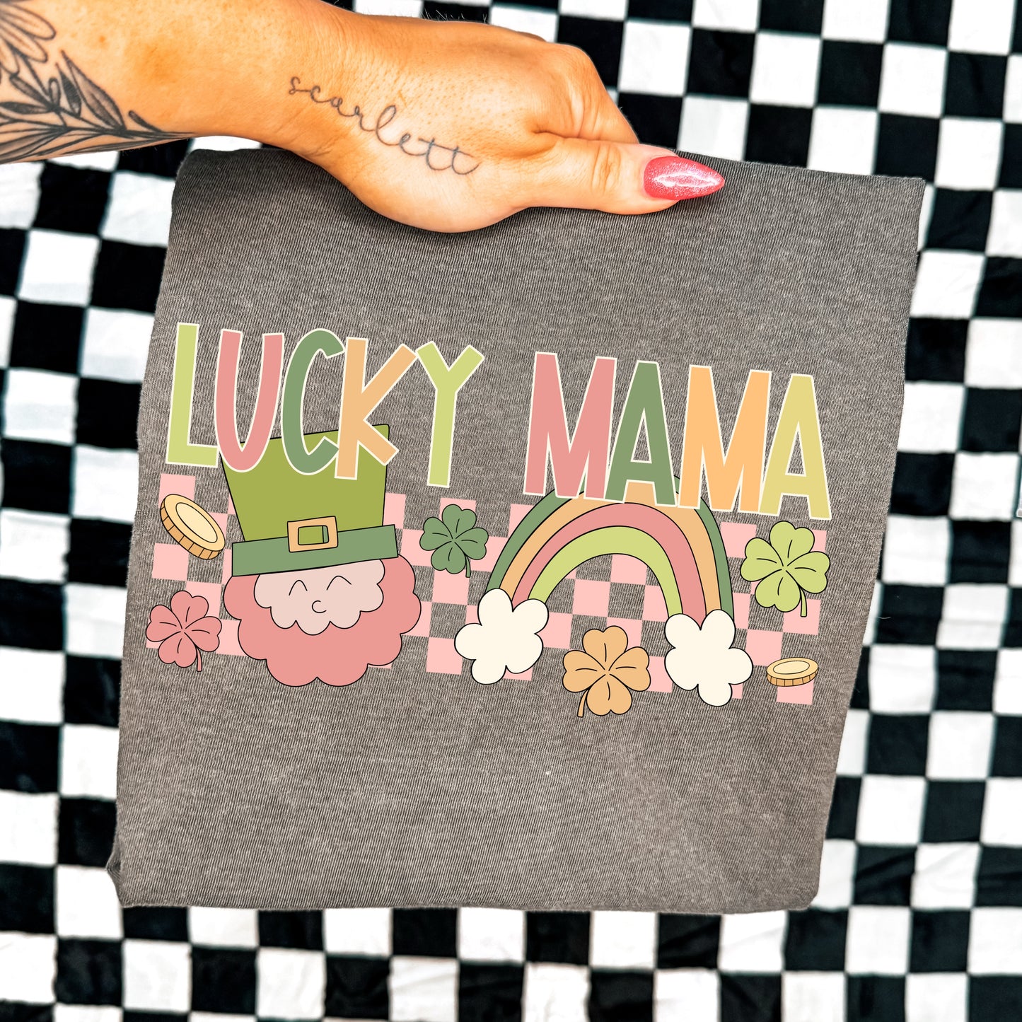LUCKY MAMA - DTF TRANSFER