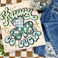 HAPPY GO LUCKY - DTF TRANSFER