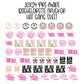 30x24 BACHELORETTE PARTY PRE-MADE TRUCKER HAT GANG SHEET