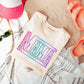 COLORFUL CHECKERED MAMA - DTF TRANSFER