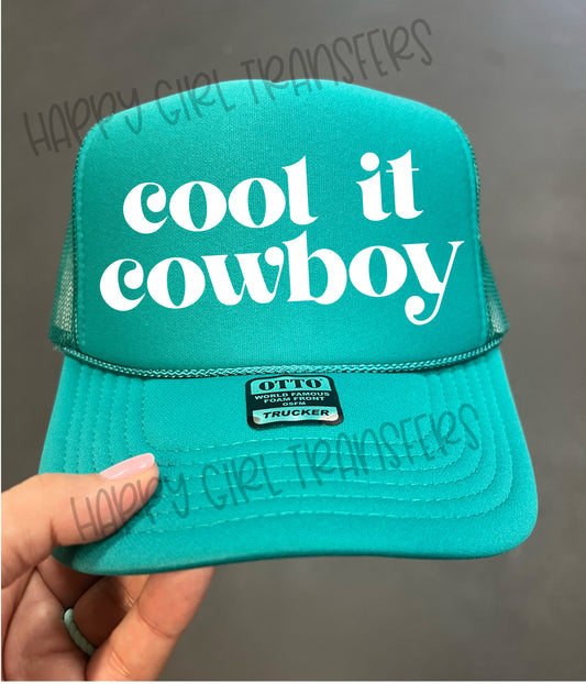 COOL IT COWBOY - DTF TRANSFER