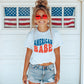 AMERICAN BABE - DTF TRANSFER
