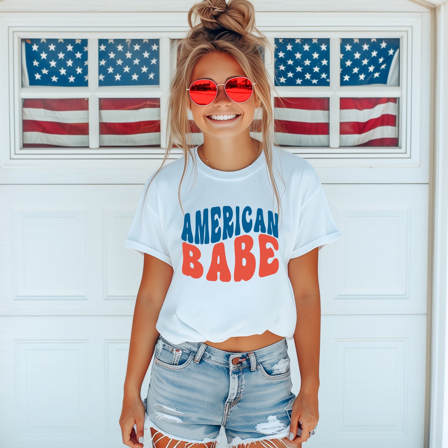 AMERICAN BABE - DTF TRANSFER