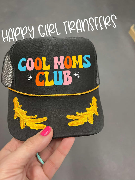 COOL MOMS CLUB - DTF TRANSFER