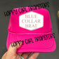 BLUE COLLAR BRAT FAUX PATCH - DTF TRANSFER