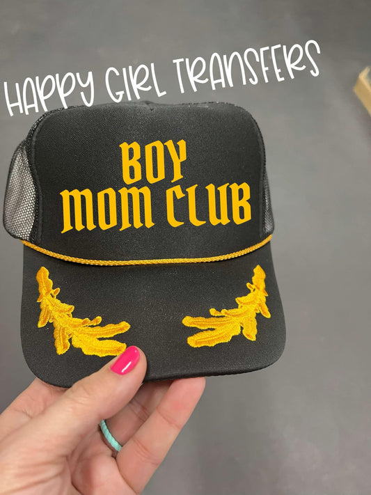 BOY MOM CLUB - DTF TRANSFER