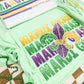REPEAT FAUX SEQUIN MARDI GRAS - DTF TRANSFER