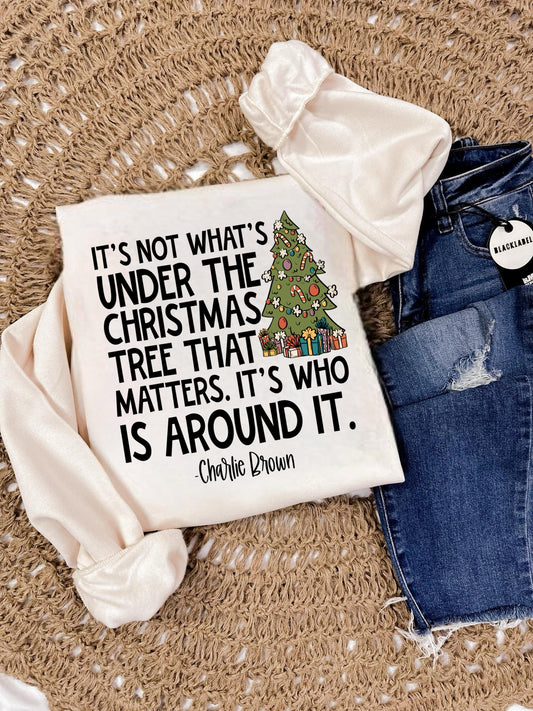 CHARLIE AROUND THE TREE - DTF TRANSFER