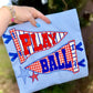 PLAY BALL PENNANTS - DTF TRANSFER