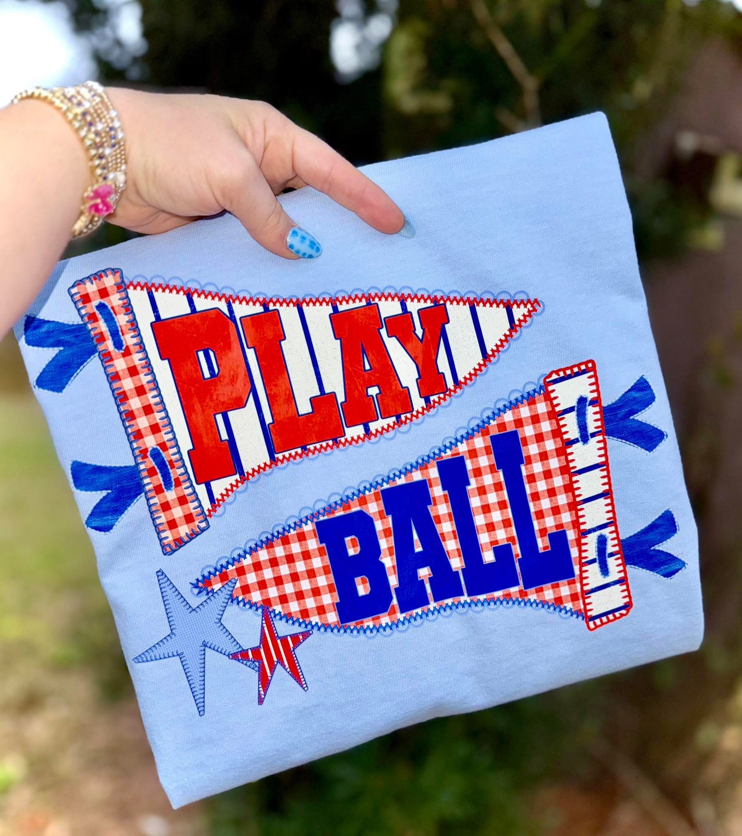 PLAY BALL PENNANTS - DTF TRANSFER