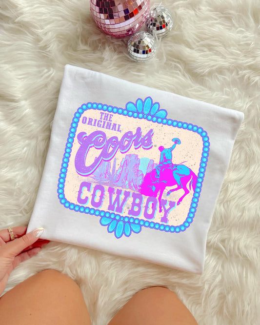 COORS COWBOY - DTF TRANSFER
