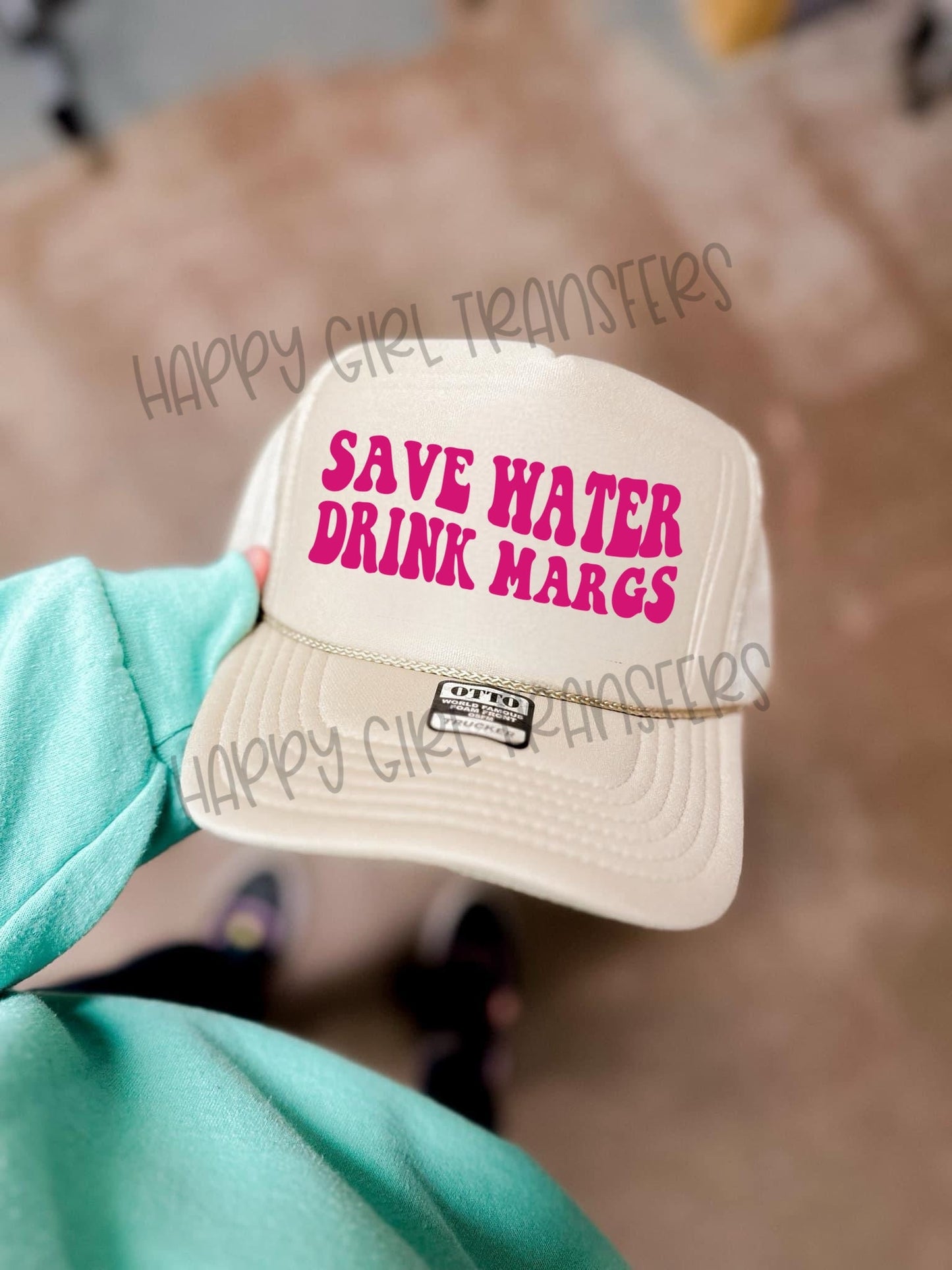 SAVE WATER DRINK MARGS - DTF TRANSFER