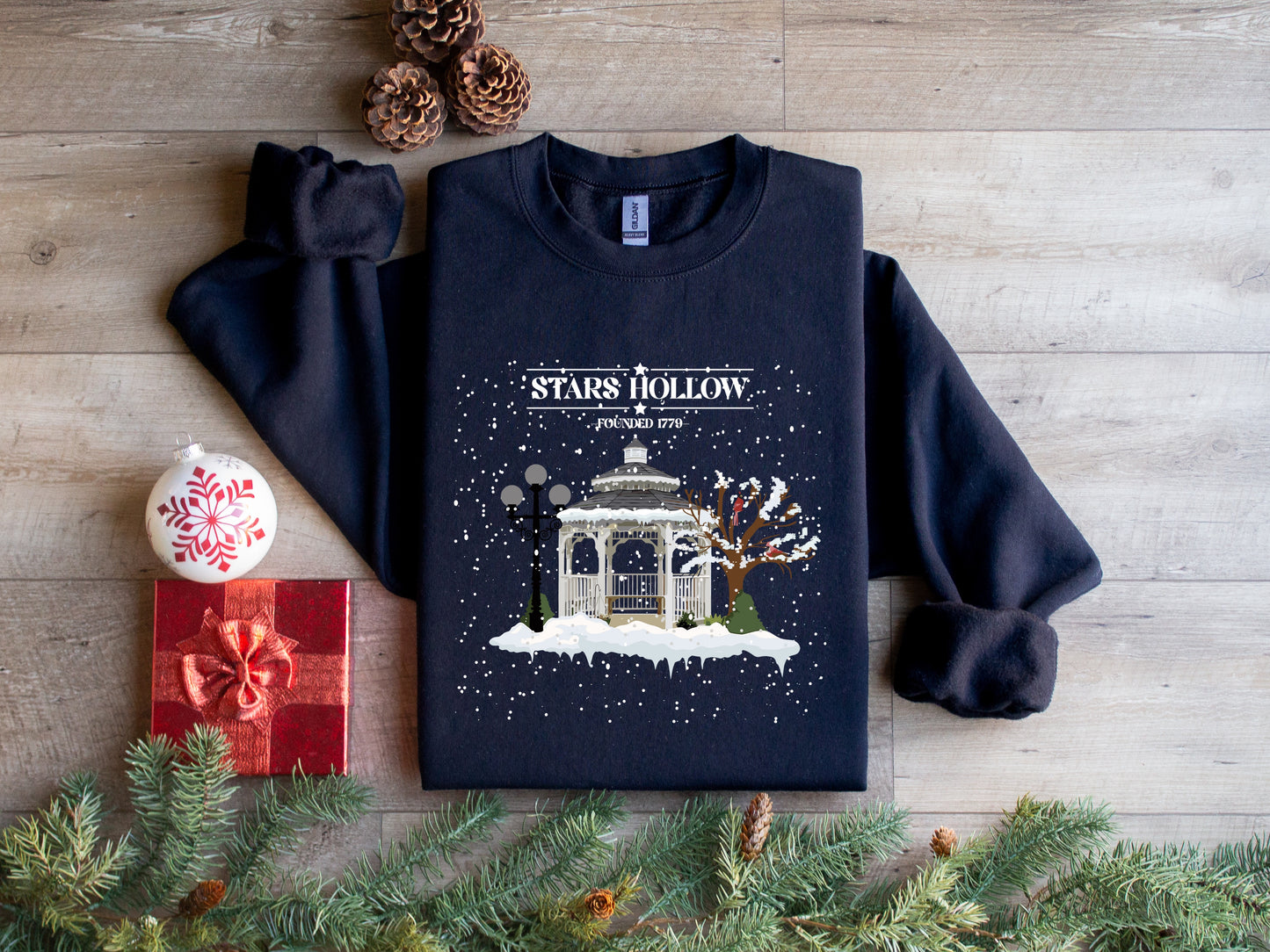 WINTER STARS HOLLOW - DTF TRANSFER