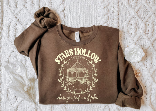STARS HOLLOW WHERE YOU LEAD, I WILL FOLLOW - DTF TRANSFER