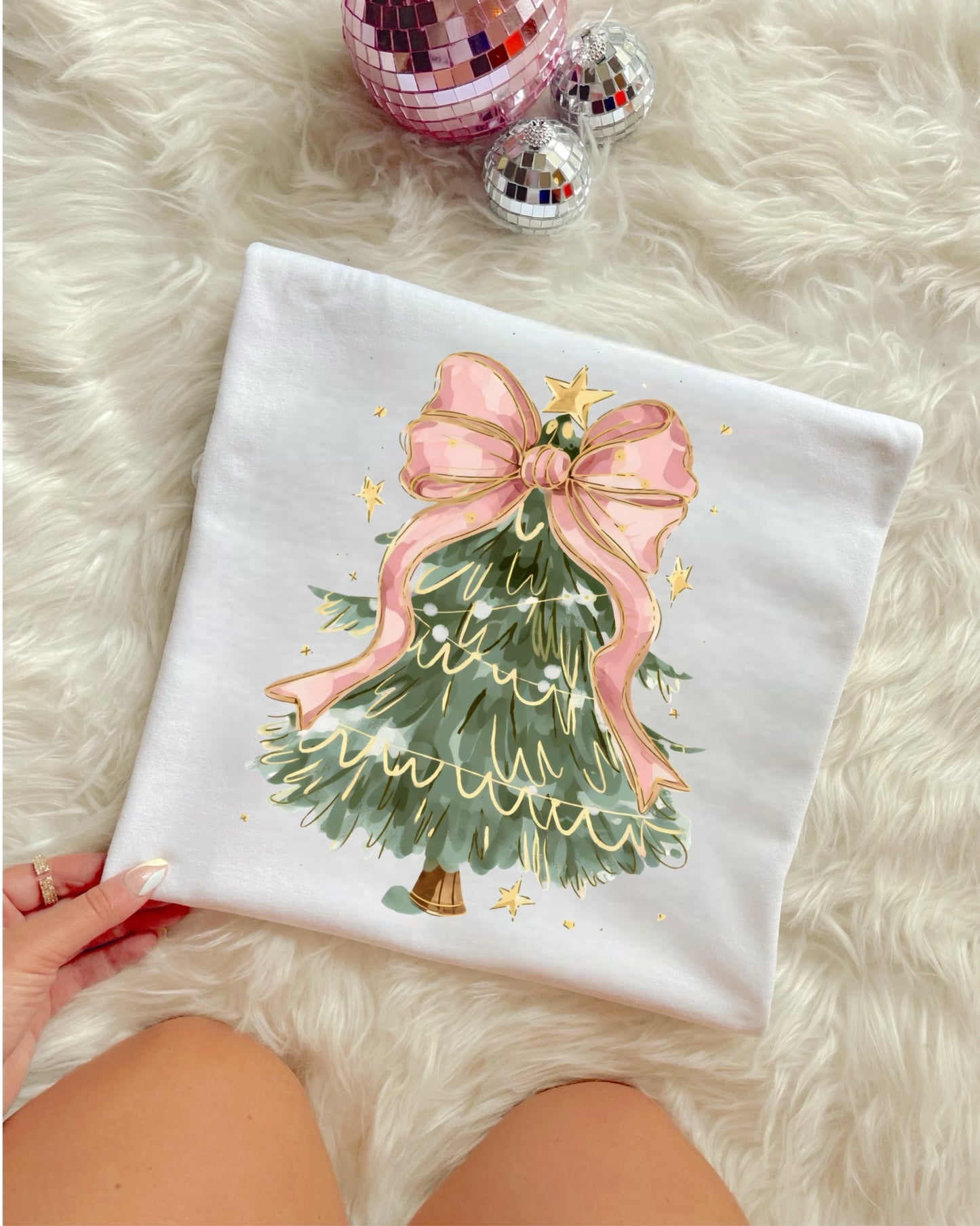 CHRISTMAS TREE COQUETTE - DTF TRANSFER