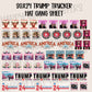 30x24 TRUMP PRE-MADE TRUCKER HAT GANG SHEET