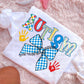 AUTISM AWARENESS ACCEPT EDUCATE  LOVE - DTF TRANSFER