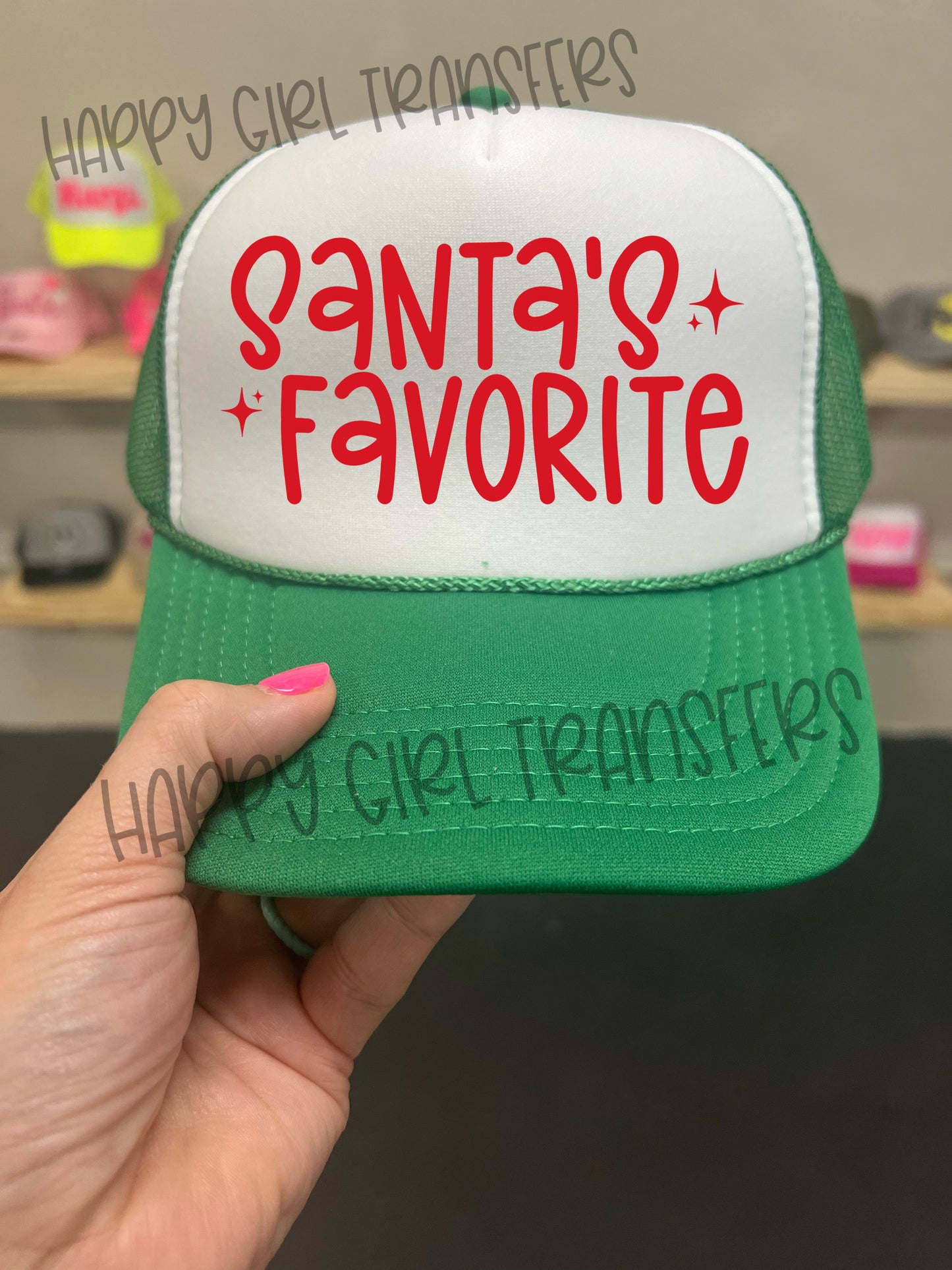 SANTA’S FAVORITE  - DTF TRANSFER