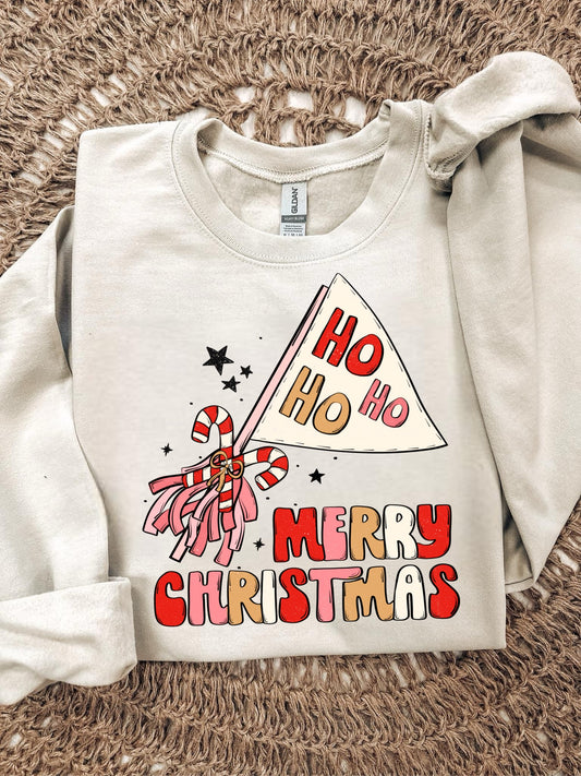 HO HO HO MERRY CHRISTMAS - DTF TRANSFER