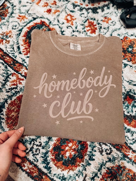 HOMEBODY CLUB  - DTF TRANSFER