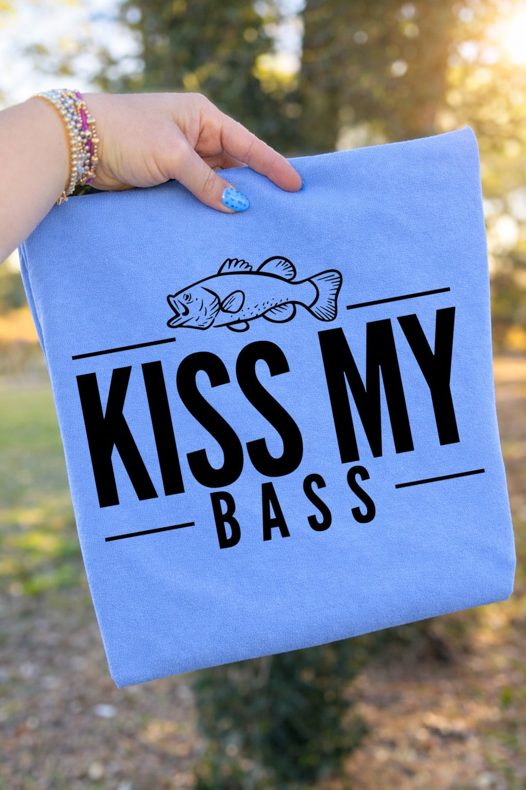 KISS MY BASS - DTF TRANSFER
