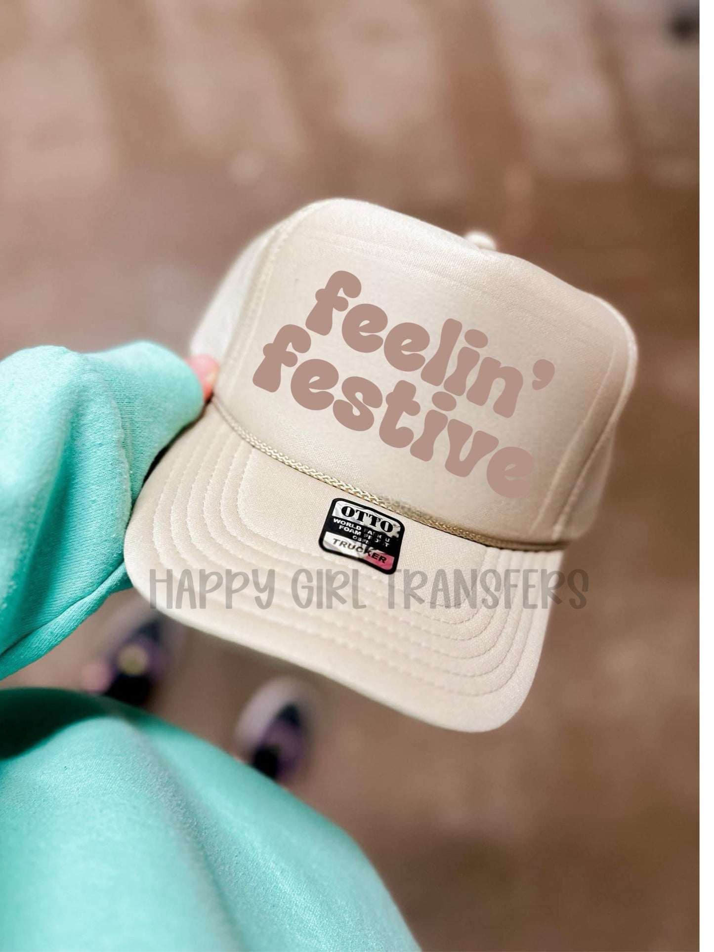 FEELIN’ FESTIVE - DTF TRANSFER