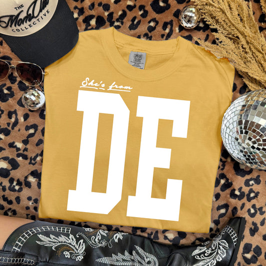 SHE’S FROM DELAWARE - DTF TRANSFER